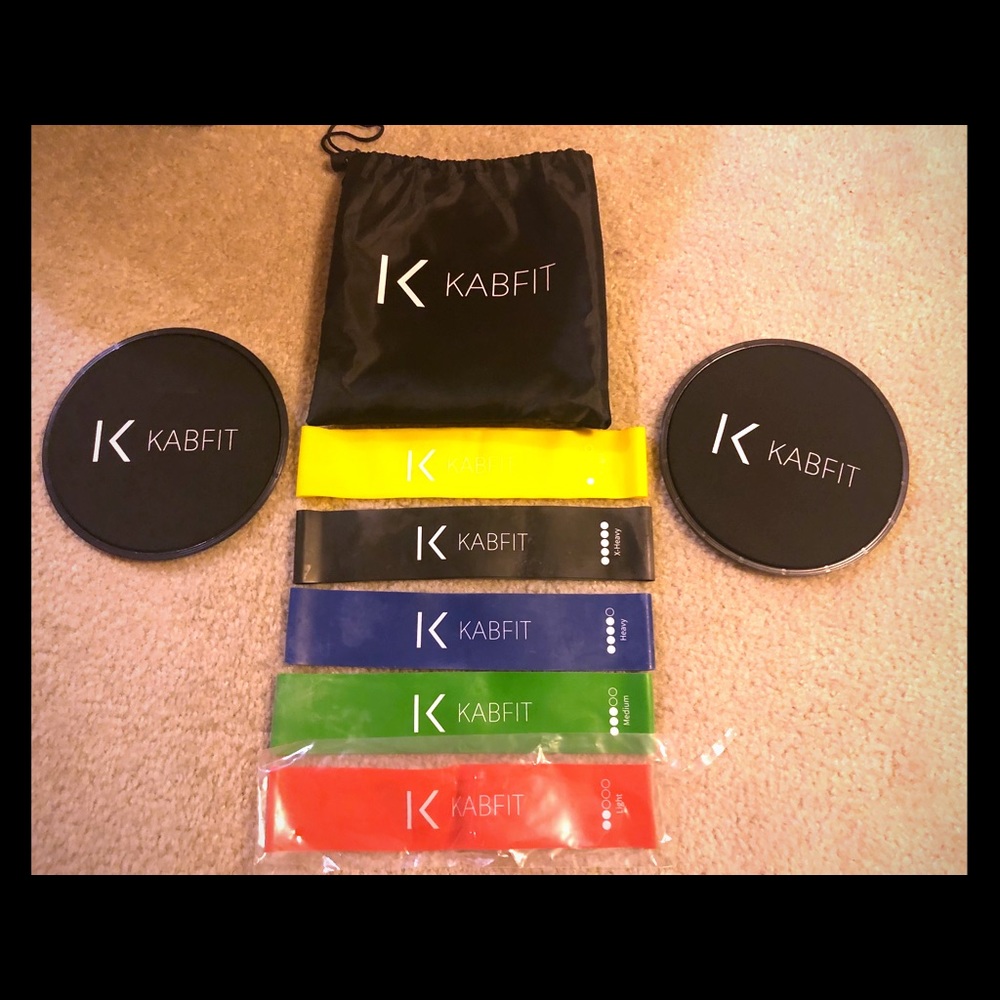 Exercise bands and an slides